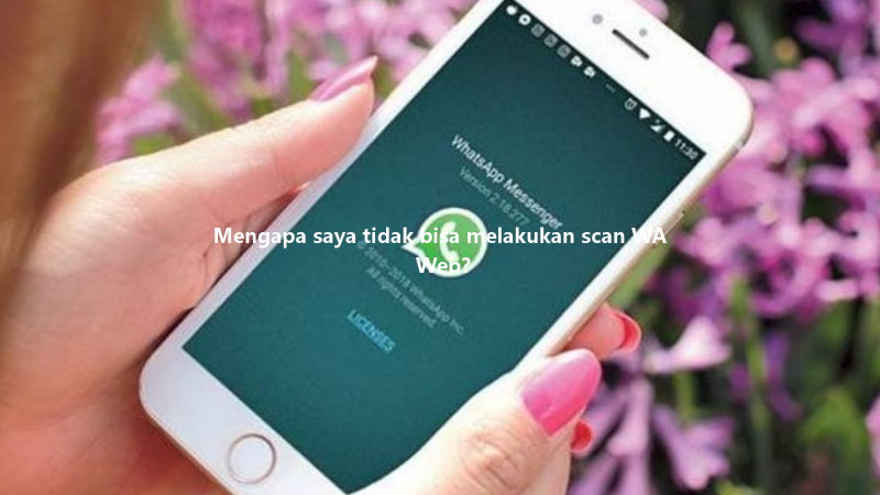 Mengapa saya tidak bisa melakukan scan WA Web? 8 Mengapa saya tidak bisa melakukan scan WA Web? 三